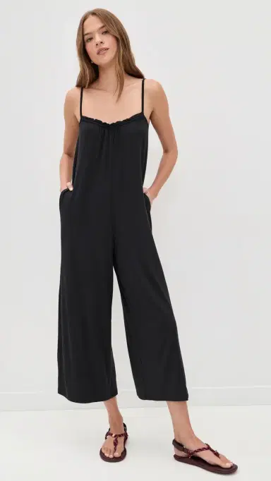 Z Supply Day Off Jumpsuit Black | Thumbnail 5 Z Supply Day Off Jumpsuit Black | Thumbnail 5