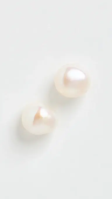 Shashi Pearl Studs White Pearl | Thumbnail 2 Shashi Pearl Studs White Pearl | Thumbnail 2