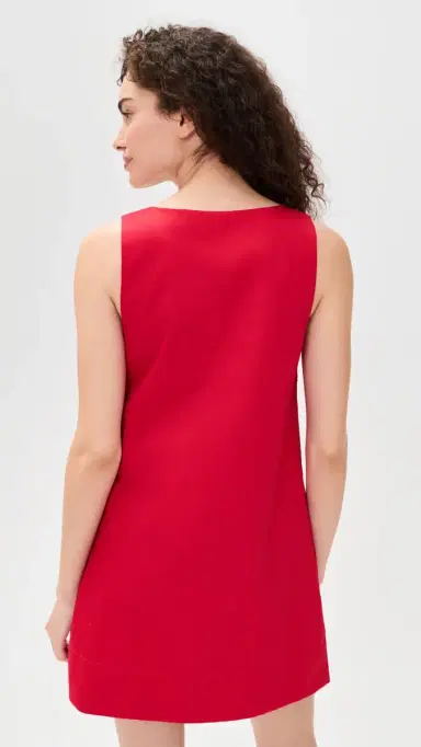 Joe's Jeans The Scoop Neck Mini Dress Cherry Red | Thumbnail 3 Joe's Jeans The Scoop Neck Mini Dress Cherry Red | Thumbnail 3