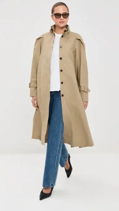BITE Studios Chet Light Cotton Trench Coat | Thumbnail 5 BITE Studios Chet Light Cotton Trench Coat | Thumbnail 5