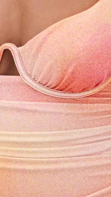 Simkhai Laine Ruched One Piece Golden Hour Sunset XS | Thumbnail 6 Simkhai Laine Ruched One Piece Golden Hour Sunset XS | Thumbnail 6