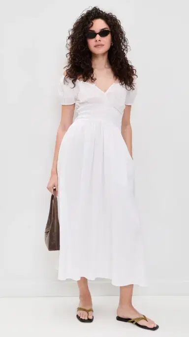Favorite Daughter The Swoon Dress White | Thumbnail 5 Favorite Daughter The Swoon Dress White | Thumbnail 5