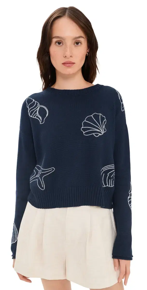 Paradise Reef Sweater True Navy Paradise Reef Sweater True Navy