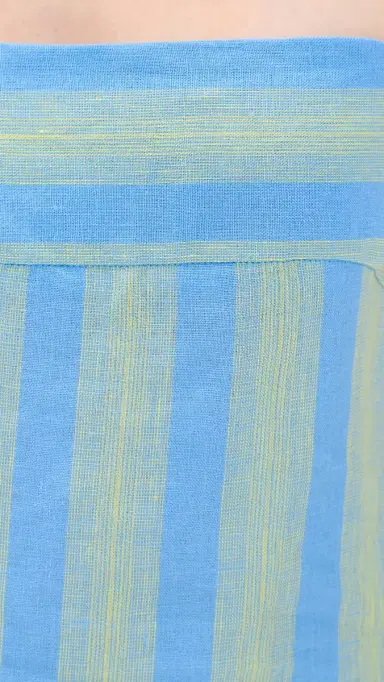 STAUD Laura Linen Dress eaport tripe | Thumbnail 6 STAUD Laura Linen Dress eaport tripe | Thumbnail 6