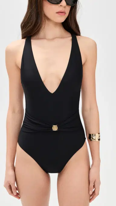 L'AGENCE Solid isa One Piece Black | Thumbnail 5 L'AGENCE Solid isa One Piece Black | Thumbnail 5