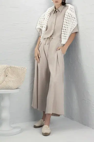 Brunello Cucinelli Flare Track Pant | Thumbnail 2 Brunello Cucinelli Flare Track Pant | Thumbnail 2