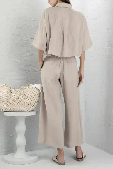 Brunello Cucinelli Flare Track Pant | Thumbnail 4 Brunello Cucinelli Flare Track Pant | Thumbnail 4