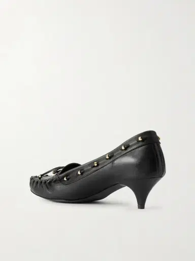 Khaite Milly Embellished Whipstitched Textured-leather Pumps | Thumbnail 2 Khaite Milly Embellished Whipstitched Textured-leather Pumps | Thumbnail 2