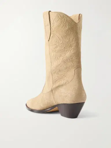 Isabel Marant Duerto Embossed Suede Ankle Boots | Thumbnail 3 Isabel Marant Duerto Embossed Suede Ankle Boots | Thumbnail 3