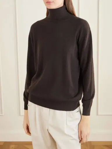 Brunello Cucinelli Cashmere Turtleneck Sweater | Thumbnail 3 Brunello Cucinelli Cashmere Turtleneck Sweater | Thumbnail 3