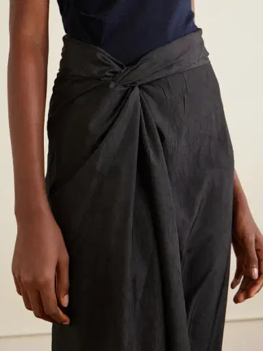 RÓHE Crinkled-satin Midi Skirt | Thumbnail 4 RÓHE Crinkled-satin Midi Skirt | Thumbnail 4