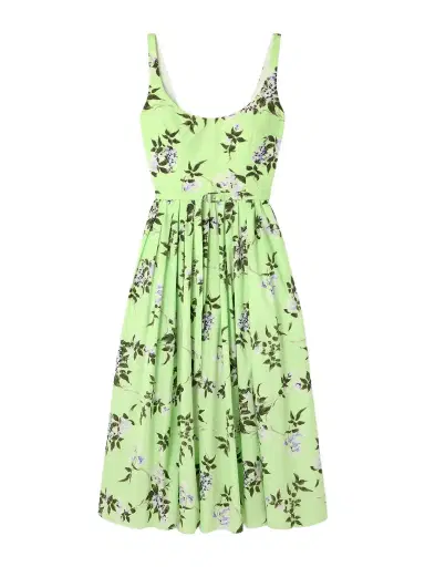 Emilia Wickstead Eglantine Belted Gathered Floral-print Cotton-poplin Midi Dress | Thumbnail 1 Emilia Wickstead Eglantine Belted Gathered Floral-print Cotton-poplin Midi Dress | Thumbnail 1