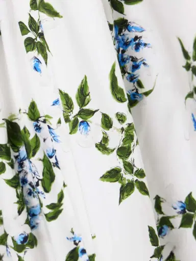 Emilia Wickstead Norika Belted Floral-print Cotton-poplin Midi Shirt Dress | Thumbnail 4 Emilia Wickstead Norika Belted Floral-print Cotton-poplin Midi Shirt Dress | Thumbnail 4