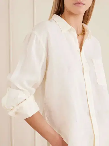 Citizens of Humanity Kayla Shrunken Linen Shirt | Thumbnail 5 Citizens of Humanity Kayla Shrunken Linen Shirt | Thumbnail 5