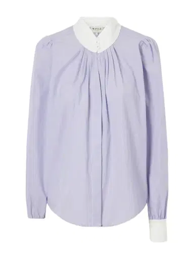 MAISON MAYLE Val D'isere Striped Cotton Blouse | Thumbnail 1 MAISON MAYLE Val D'isere Striped Cotton Blouse | Thumbnail 1
