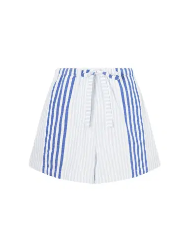 Lemlem Safia Striped Cotton Shorts | Thumbnail 1 Lemlem Safia Striped Cotton Shorts | Thumbnail 1