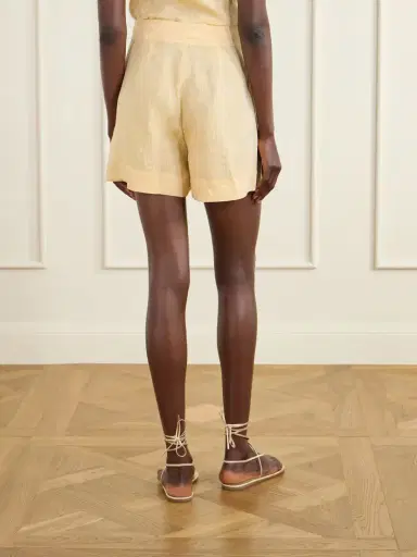 Eres Enjouée Linen Shorts | Thumbnail 4 Eres Enjouée Linen Shorts | Thumbnail 4