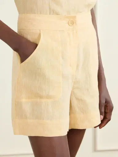 Eres Enjouée Linen Shorts | Thumbnail 5 Eres Enjouée Linen Shorts | Thumbnail 5