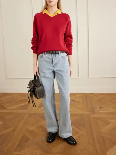 Aimé Leon Dore Ribbed-knit Cotton Polo Sweater | Thumbnail 2 Aimé Leon Dore Ribbed-knit Cotton Polo Sweater | Thumbnail 2
