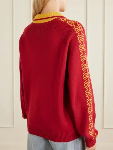 Aimé Leon Dore Ribbed-knit Cotton Polo Sweater | Thumbnail 4 Aimé Leon Dore Ribbed-knit Cotton Polo Sweater | Thumbnail 4