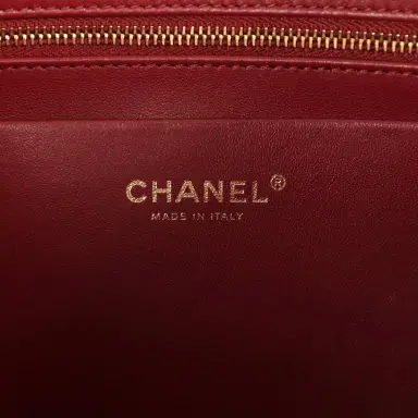 Chanel Chanel Large "Eyes on You" CC Shopping Bag Light Blue Lambskin Gold Hardware | Thumbnail 9 Chanel Chanel Large "Eyes on You" CC Shopping Bag Light Blue Lambskin Gold Hardware | Thumbnail 9