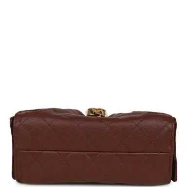 Chanel Chanel Mini 25 Hobo Bag Brown Caviar Antique Gold Hardware | Thumbnail 6 Chanel Chanel Mini 25 Hobo Bag Brown Caviar Antique Gold Hardware | Thumbnail 6
