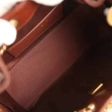 Chanel Chanel Mini 25 Hobo Bag Brown Caviar Antique Gold Hardware | Thumbnail 8 Chanel Chanel Mini 25 Hobo Bag Brown Caviar Antique Gold Hardware | Thumbnail 8