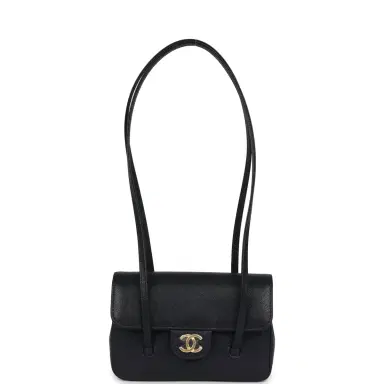 Chanel Chanel Mini Preppy Coco Clutch with Straps Navy Blue Shiny Caviar Brushed Gold Hardware | Thumbnail 6 Chanel Chanel Mini Preppy Coco Clutch with Straps Navy Blue Shiny Caviar Brushed Gold Hardware | Thumbnail 6
