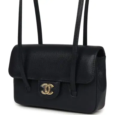 Chanel Chanel Mini Preppy Coco Clutch with Straps Navy Blue Shiny Caviar Brushed Gold Hardware | Thumbnail 5 Chanel Chanel Mini Preppy Coco Clutch with Straps Navy Blue Shiny Caviar Brushed Gold Hardware | Thumbnail 5