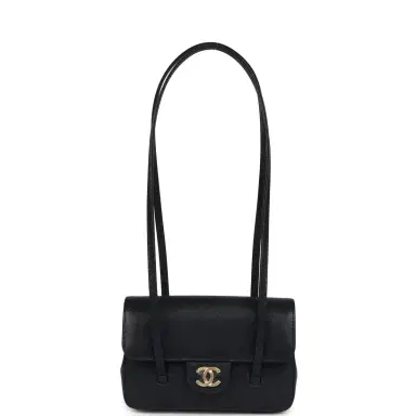 Chanel Chanel Mini Preppy Coco Clutch with Straps Navy Blue Shiny Caviar Brushed Gold Hardware | Thumbnail 7 Chanel Chanel Mini Preppy Coco Clutch with Straps Navy Blue Shiny Caviar Brushed Gold Hardware | Thumbnail 7