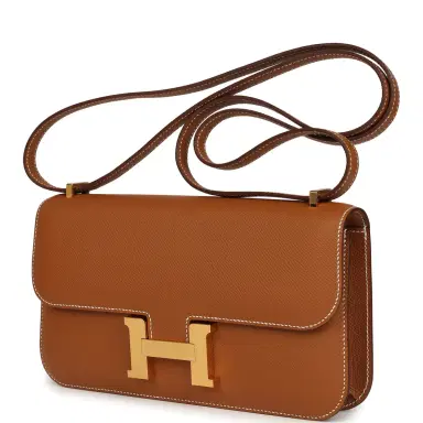 HERMÈS Hermes Constance Elan Gold Epsom Gold Hardware | Thumbnail 5 HERMÈS Hermes Constance Elan Gold Epsom Gold Hardware | Thumbnail 5