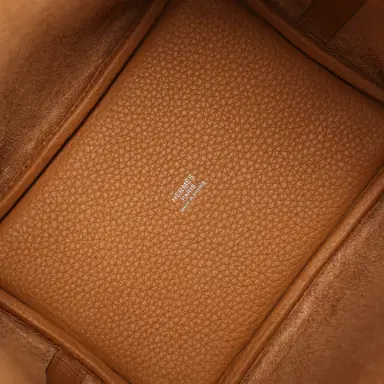 HERMÈS Hermes Picotin Lock 18 Biscuit Clemence Palladium Hardware | Thumbnail 7 HERMÈS Hermes Picotin Lock 18 Biscuit Clemence Palladium Hardware | Thumbnail 7