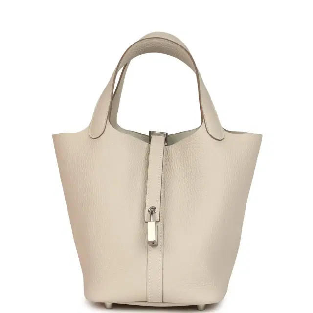 Hermes Picotin Lock 18 Craie Clemence Palladium Hardware Hermes Picotin Lock 18 Craie Clemence Palladium Hardware