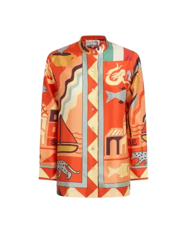 Emporio Sirenuse Kelsy Shirt in Louis Barthélemy Print | Thumbnail 1 Emporio Sirenuse Kelsy Shirt in Louis Barthélemy Print | Thumbnail 1
