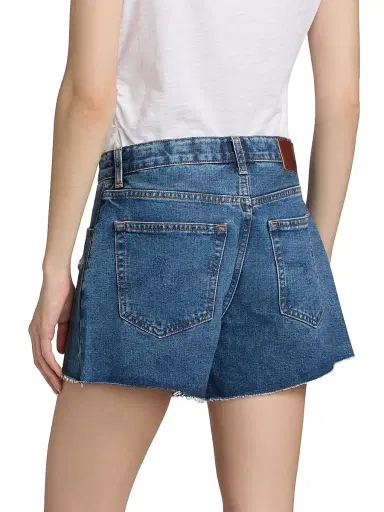AG Jeans Women's Halle High-Rise Denim Shorts | Thumbnail 5 AG Jeans Women's Halle High-Rise Denim Shorts | Thumbnail 5
