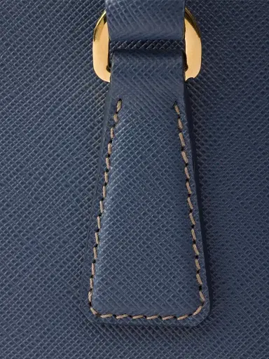 Prada Women's Galleria Medium Saffiano Leather Top Handle Bag - Blue | Thumbnail 6 Prada Women's Galleria Medium Saffiano Leather Top Handle Bag - Blue | Thumbnail 6