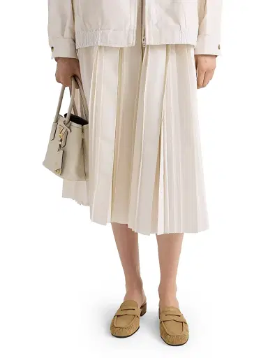 Prada Women's Suede Mules - Beige Khaki | Thumbnail 6 Prada Women's Suede Mules - Beige Khaki | Thumbnail 6