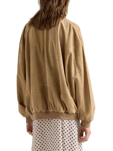 Prada Women's Polka-Dot Print Marocain Shirt Dress | Thumbnail 3 Prada Women's Polka-Dot Print Marocain Shirt Dress | Thumbnail 3