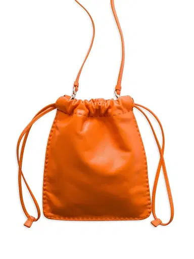 Prada Women's Nappa Leather Smartphone Pouch - Orange | Thumbnail 3 Prada Women's Nappa Leather Smartphone Pouch - Orange | Thumbnail 3
