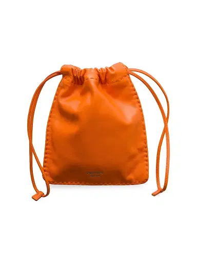 Prada Women's Nappa Leather Smartphone Pouch - Orange | Thumbnail 1 Prada Women's Nappa Leather Smartphone Pouch - Orange | Thumbnail 1