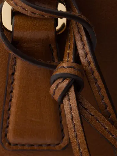 Prada Women's Galleria Mini Top Handle Leather Bag - Brown | Thumbnail 8 Prada Women's Galleria Mini Top Handle Leather Bag - Brown | Thumbnail 8