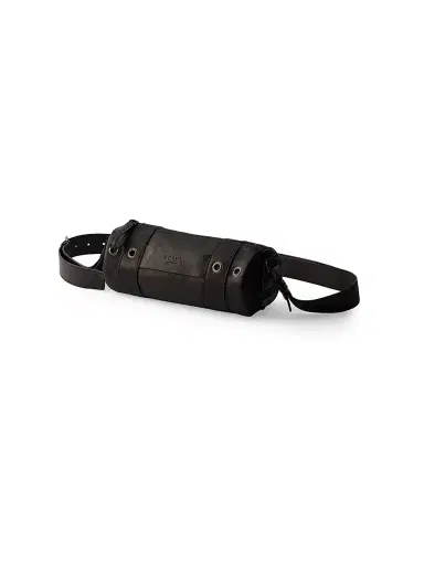 Prada Men's Leather Shoulder Bag - Black | Thumbnail 4 Prada Men's Leather Shoulder Bag - Black | Thumbnail 4