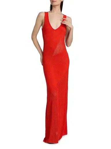 Significant Other Women's Majka Knitted Maxi Dress - Poppy | Thumbnail 2 Significant Other Women's Majka Knitted Maxi Dress - Poppy | Thumbnail 2