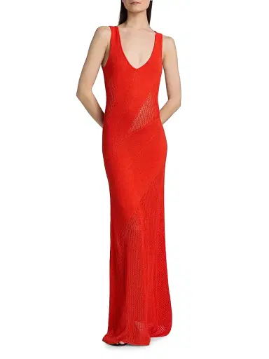 Significant Other Women's Majka Knitted Maxi Dress - Poppy | Thumbnail 3 Significant Other Women's Majka Knitted Maxi Dress - Poppy | Thumbnail 3