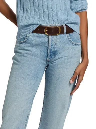 Nili Lotan Women's Lorimer Crop Jeans - Alice Wash | Thumbnail 6 Nili Lotan Women's Lorimer Crop Jeans - Alice Wash | Thumbnail 6