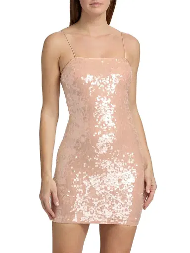 Alice + Olivia Women's Delora Sequined Body-Con Minidress | Thumbnail 3 Alice + Olivia Women's Delora Sequined Body-Con Minidress | Thumbnail 3