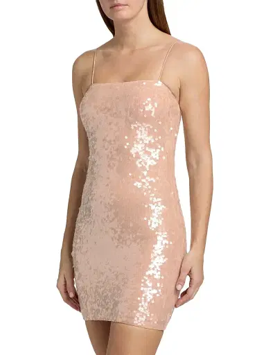 Alice + Olivia Women's Delora Sequined Body-Con Minidress | Thumbnail 4 Alice + Olivia Women's Delora Sequined Body-Con Minidress | Thumbnail 4