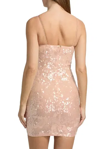 Alice + Olivia Women's Delora Sequined Body-Con Minidress | Thumbnail 5 Alice + Olivia Women's Delora Sequined Body-Con Minidress | Thumbnail 5