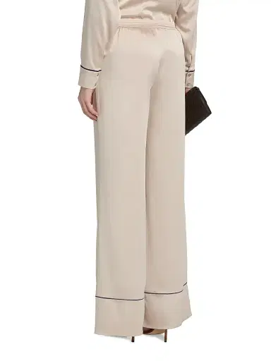 L'Agence Women's Tavia Satin Piped Trousers | Thumbnail 5 L'Agence Women's Tavia Satin Piped Trousers | Thumbnail 5