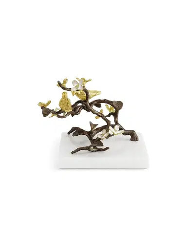 Michael Aram Lovebirds Brass & Marble Decorative Object | Thumbnail 2 Michael Aram Lovebirds Brass & Marble Decorative Object | Thumbnail 2